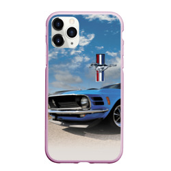 Чехол для iPhone 11 Pro Max матовый Mustang - retro