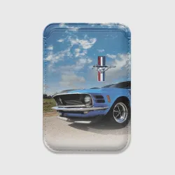 Картхолдер Magsafe магнитный Mustang - retro