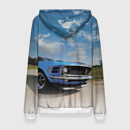 Женская толстовка 3D Mustang - retro, цвет 3D печать - фото 2