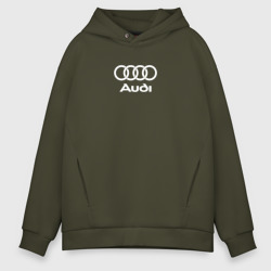 Мужское худи Oversize хлопок Audi Ауди