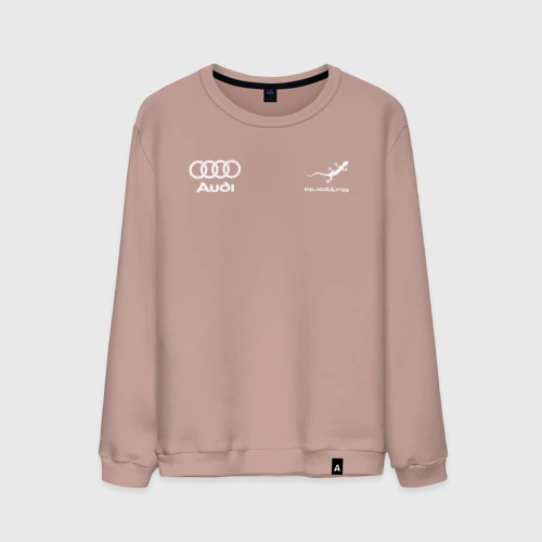 Мужской свитшот хлопок Audi Quattro