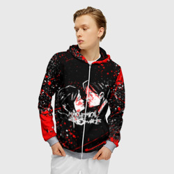Мужская толстовка 3D на молнии My Chemical Romance - фото 2