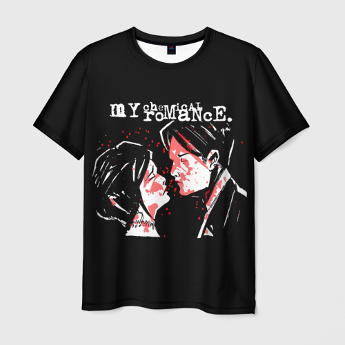 Мужская футболка 3D My Chemical Romance MCR, цвет 3D печать