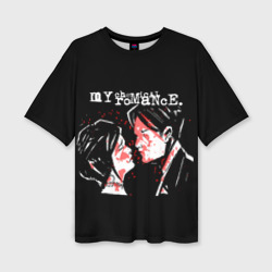 Женская футболка oversize 3D My Chemical Romance MCR