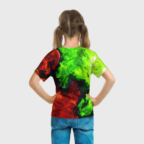 Детская футболка 3D Brawl Stars Leon Леон, цвет 3D печать - фото 6