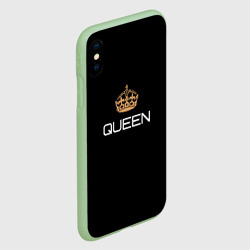 Чехол для iPhone XS Max матовый Королева - фото 2