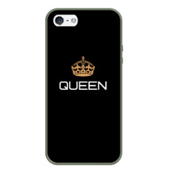 Чехол для iPhone 5/5S матовый Королева