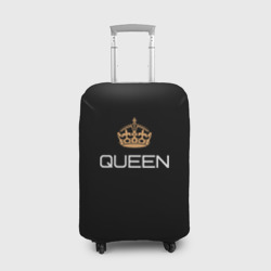 Чехол для чемодана 3D Королева