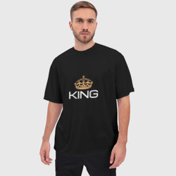 Мужская футболка oversize 3D Король - фото 2