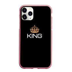 Чехол для iPhone 11 Pro Max матовый Король
