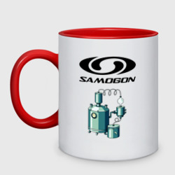 Кружка двухцветная Samogon