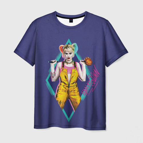 Мужская футболка 3D Harley Quinn Фото 01 Мужская футболка 3D Harley Quinn Фото 01
