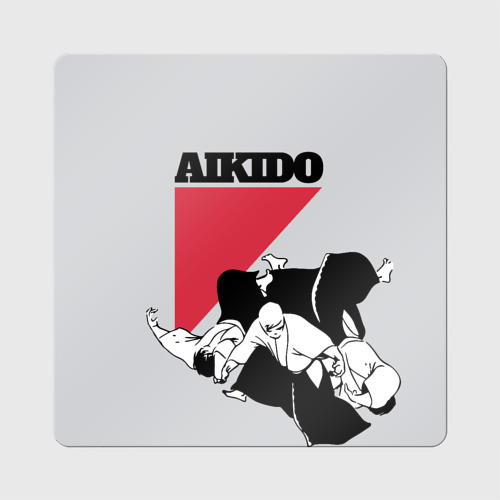 Магнит виниловый Квадрат Aikido