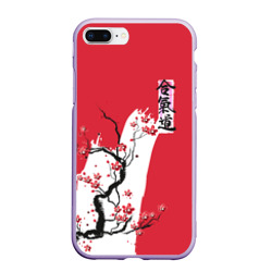 Чехол для iPhone 7Plus/8 Plus матовый Сакура Айкидо