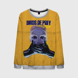 Мужской свитшот 3D Birds of Prey Black mask