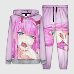 Женский костюм 3D Ахегао Зеро ту