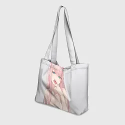 Пляжная сумка 3D Ahegao Zero Two - фото 2