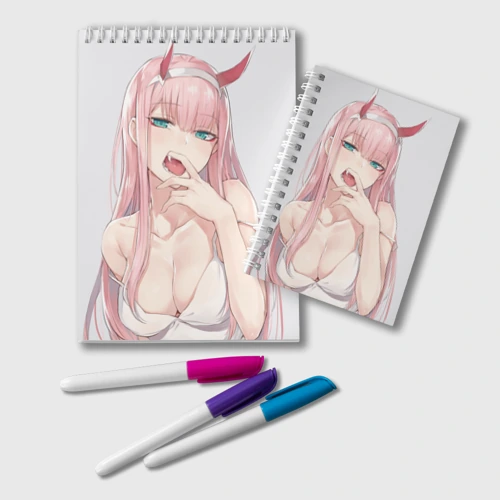Блокнот Ahegao Zero Two