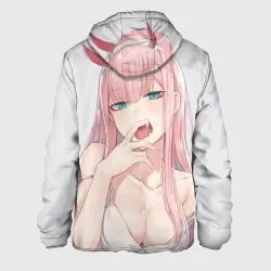Мужская куртка 3D Ahegao Zero Two - фото 2