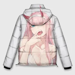 Мужская зимняя куртка 3D Ahegao Zero Two - фото 2