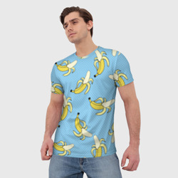 Мужская футболка 3D Banana art - фото 2