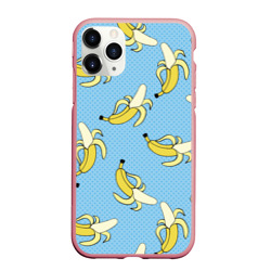 Чехол для iPhone 11 Pro Max матовый Banana art