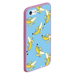 Чехол для iPhone 5/5S матовый Banana art - фото 2