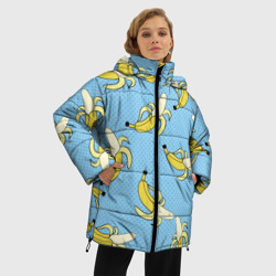 Женская зимняя куртка Oversize Banana art - фото 2
