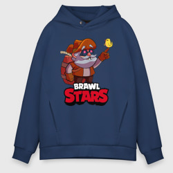 Мужское худи Oversize хлопок Dynamike Brawl Stars