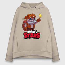 Женское худи Oversize хлопок Dynamike Brawl Stars