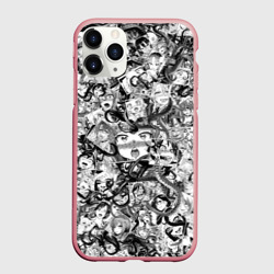 Чехол для iPhone 11 Pro Max матовый Ахегао с щупальцами