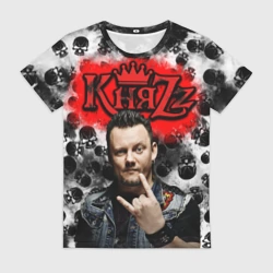 Женская футболка 3D Князь