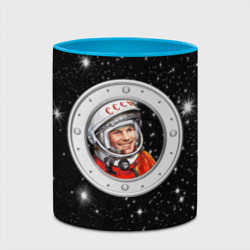 Кружка с полной запечаткой Юрий Гагарин звездное небо - фото 2