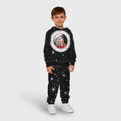 Детский костюм с толстовкой 3D Юрий Гагарин звездное небо - фото 2