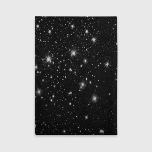 Обложка для автодокументов Юрий Гагарин звездное небо, цвет черный - фото 2