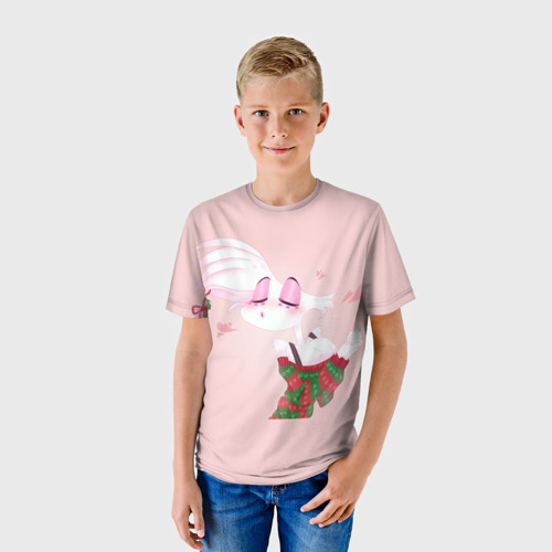Детская футболка 3D Энджел даст, цвет 3D печать - фото 3