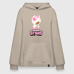 Худи SuperOversize хлопок Leon Unicorn Brawl Stars