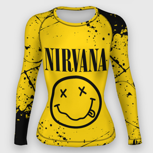 Женский рашгард 3D Nirvana, цвет 3D печать