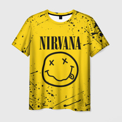 Мужская футболка 3D Nirvana