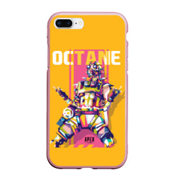 Чехол для iPhone 7Plus/8 Plus матовый Apex Legends Octane