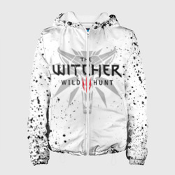 Женская куртка 3D Ведьмак волк брызги красок the Witcher