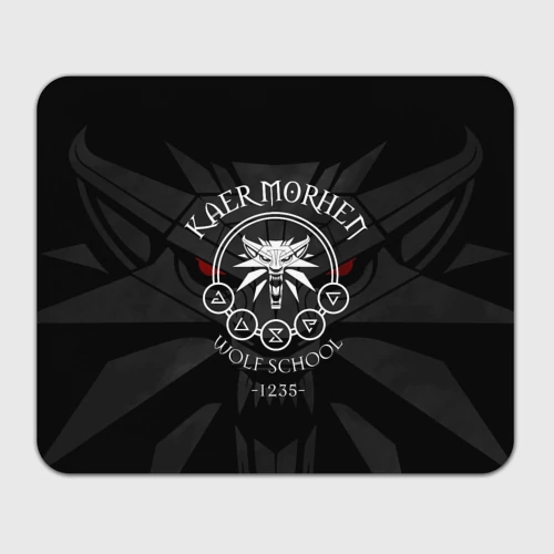 Прямоугольный коврик для мышки Ведьмак the Witcher Геральт