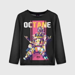 Детский лонгслив 3D Apex Legends Octane