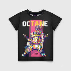 Детская футболка 3D Apex Legends Octane