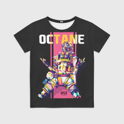 Детская футболка 3D Apex Legends Octane