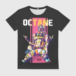 Женская футболка 3D Apex Legends Octane