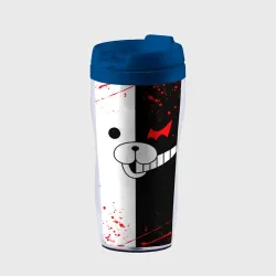Термокружка-непроливайка Monokuma мордочка и брызги