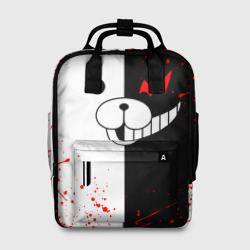 Женский рюкзак 3D Monokuma мордочка и брызги