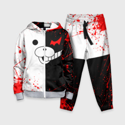 Детский костюм 3D Monokuma мордочка и брызги