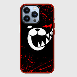 Чехол для iPhone 13 Pro Monokuma красные брызги